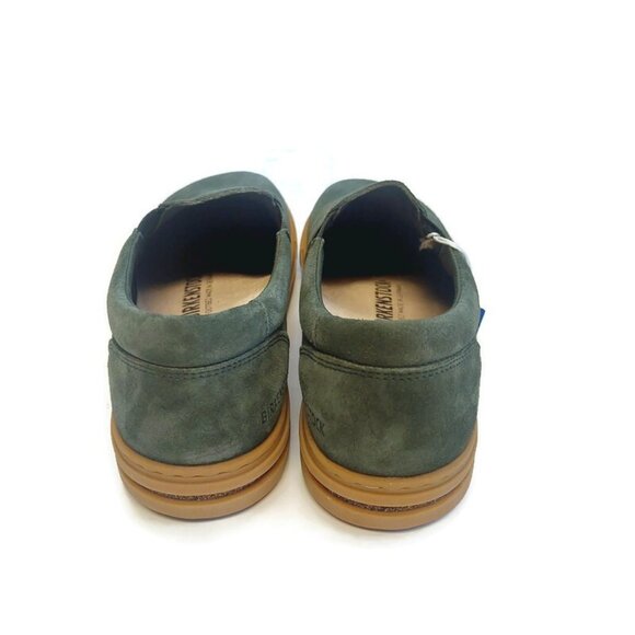 Birkenstock Oswego Suede Leather Loafers Womens Size 11 Mens 9 EU 42 Thyme Green - Picture 7 of 10